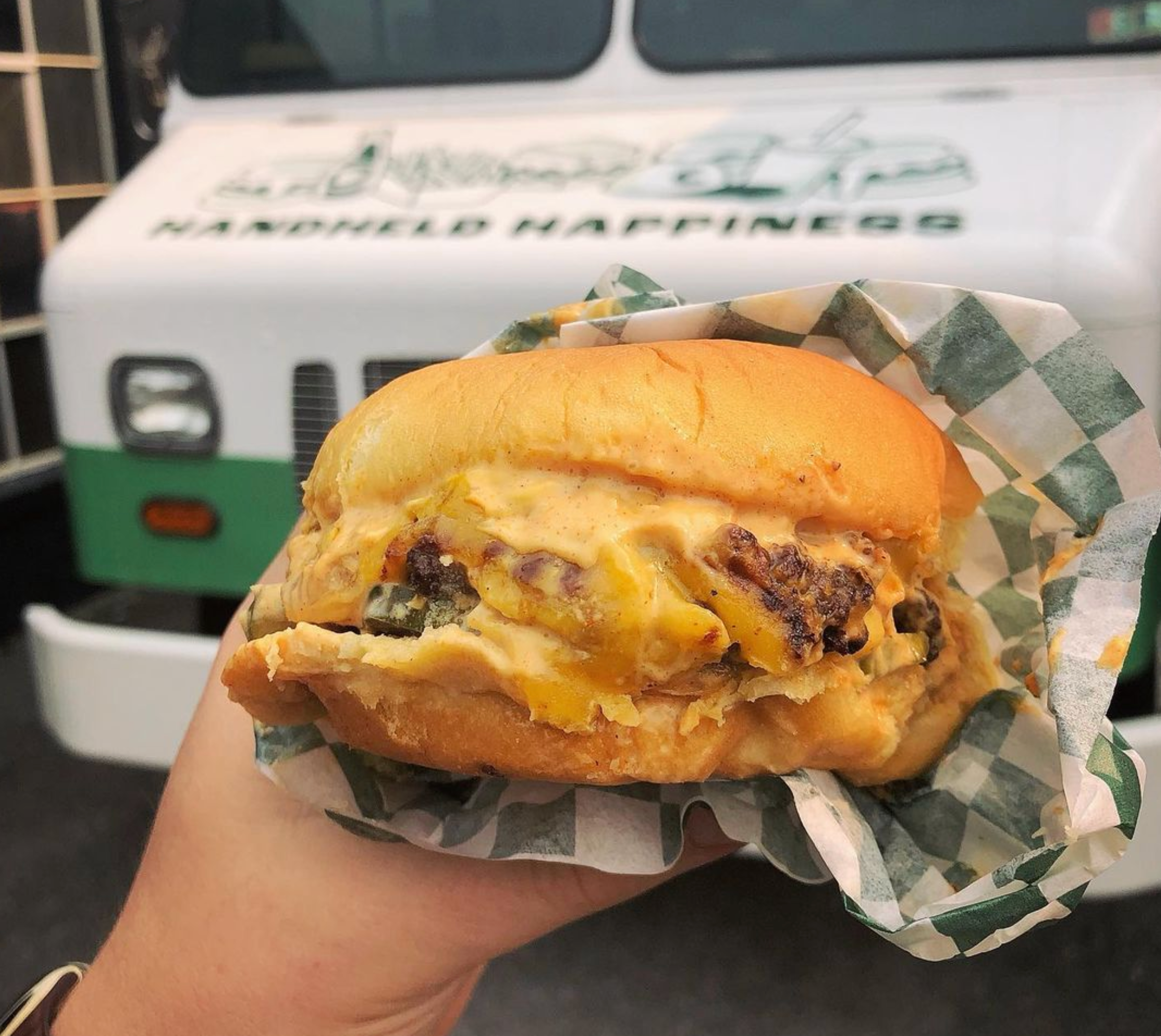 smash burger and cabalar food truck